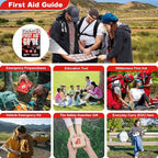 Tiny Pocket First Aid Guide EDC Emergency First Aid Kit - Image 7