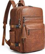 Shrrie Laptop Backpack for Women, Vegan Leather Backpack Work Computer by Shrrie