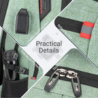 40L Expandable Laptop Backpack, Anti-thief Travel Backpack - Image 5