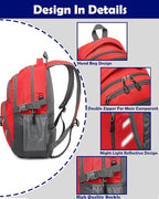 ProEtrade Backpack Bookbag for College Laptop Travel, Fit Laptop Up to 15.6 inch - Image 3