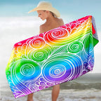 Elite Trend Microfiber Beach Towel - Image 2
