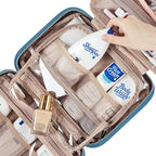 NISHEL Travel Toiletry Bag for women, Portable Hanging Organizer for - Image 5