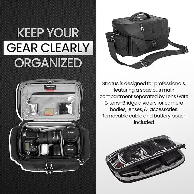 Tamrac Stratus 10 Camera Bag for Photographers, Camera Case for Photography - Image 3