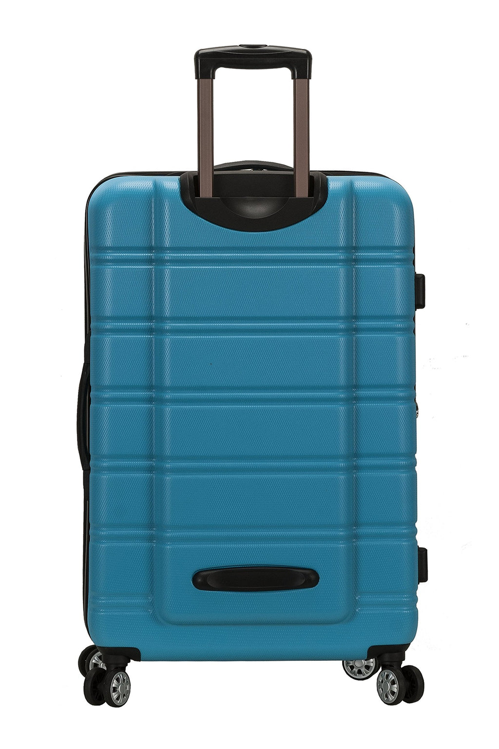 Melbourne Hardside Expandable Spinner Wheel Luggage (Turquoise / Checked Large 28")