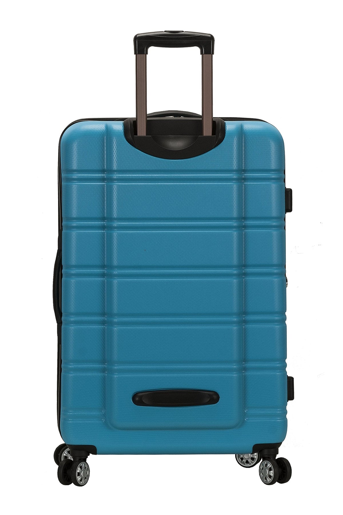 Melbourne Hardside Expandable Spinner Wheel Luggage (Turquoise / Checked Large 28")