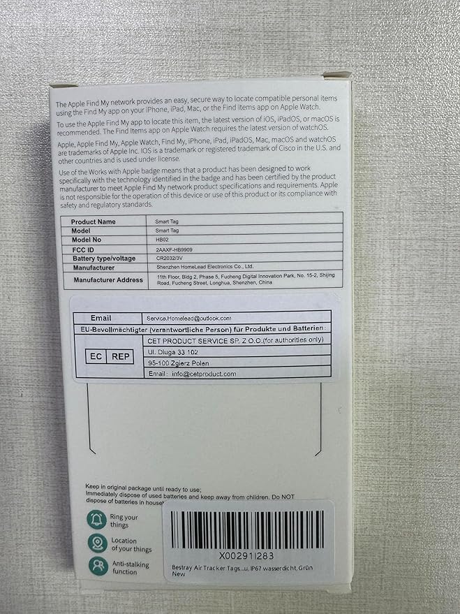 Air Tracker, Smart Bluetooth Tracker Works - Image 10