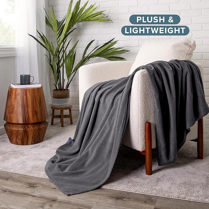 Bare Home Polar Fleece Blanket - Image 6