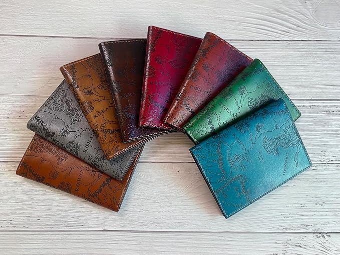 Handmade Leather Passport Wallet - Image 5