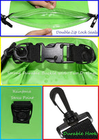Freegrace Waterproof Dry Bags Set of 3 Dry Bag - Image 3