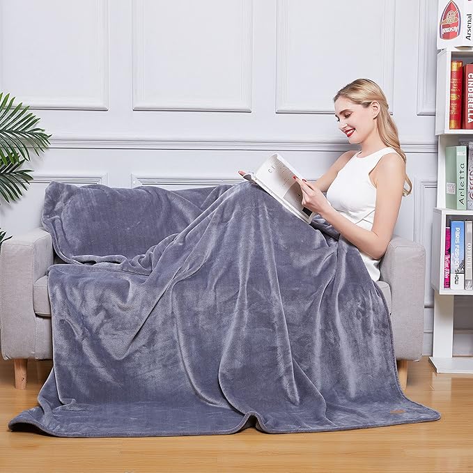 Surii Home Luxury Microfiber Flannel Blanket, Super Soft, and Breathable - Image 6