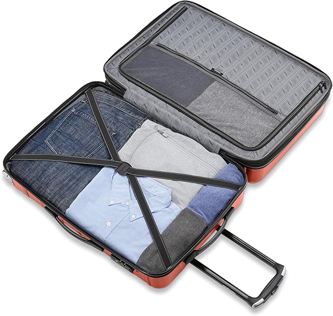 Samsonite Omni 2-24" Medium Checked Hardside Luggage - Image 2