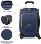Travelpro Crew Classic Lightweight Softside Expandable Carry on Luggage - Image 5