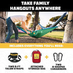 Wise Owl Outfitters Camping Hammock – 500lbs Portable Hammock - Image 3