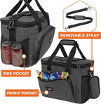 OPUX Soft Cooler Bag, Insulated Collapsible Lunch Cooler Tote - Image 6