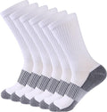 FOOTPLUS Hiking Copper Compression Socks, Unisex Cushioned Sole Arch Support by FOOTPLUS