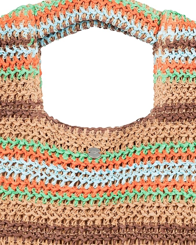 Roxy Women's Beach Tote Bag | Travel | Vacation | Straw | Lightweight | - Image 5