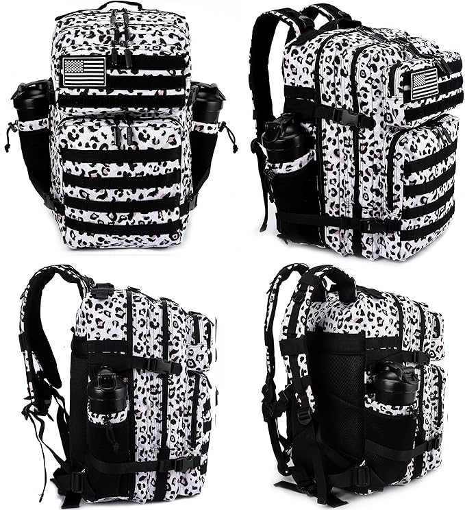 LHI Military Tactical Backpack for Men and Women 45L Army 3 Days Assault Pack - Image 2