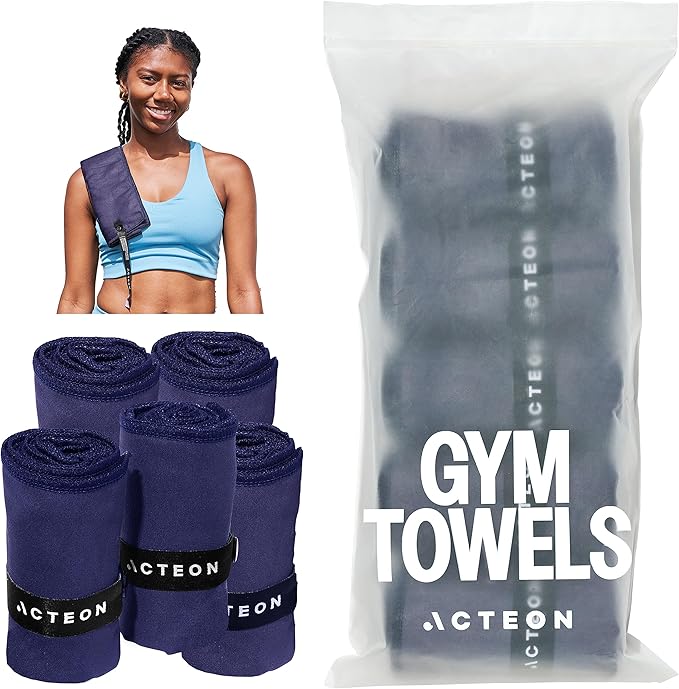 Acteon Microfiber Quick Dry Gym Towel, Fast Drying, Men & Women Workout Towels - Image 8
