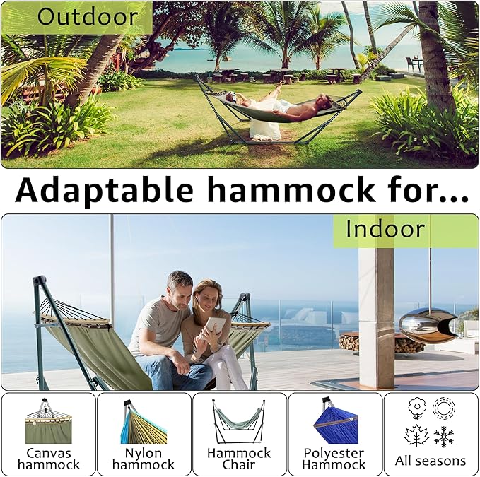 Tranquillo Sturdy Steel Hammock Stand - Image 8