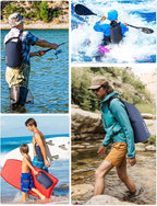 HEETA Waterproof Dry Bag for Women Men 5L/10L/20L/30L/40L Roll Top Lightweight - Image 5