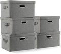 Medium 15" 21 Quart Collapsible Stackable Storage Bins by GraciadecoStorage