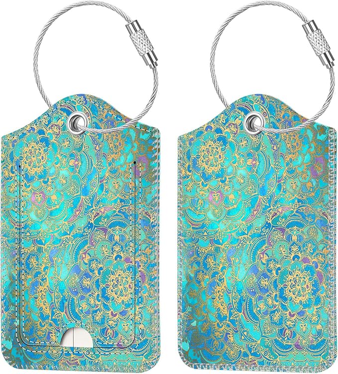 Fintie Luggage Tags, Privacy Cover ID Label by Fintie