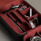 ROTHWELL 5 Watch Travel Case Storage Organizer - Image 7