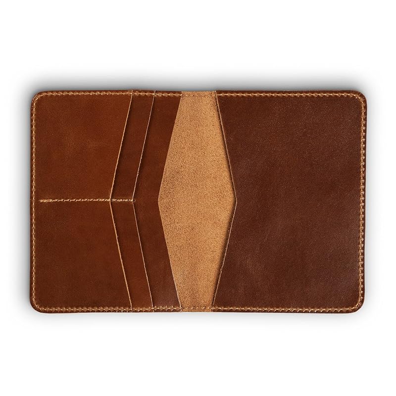 PEGAI Standard Full Grain Crazy Horse Leather Passport Holder | Custom Travel - Image 4