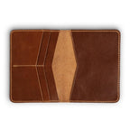 PEGAI Standard Full Grain Crazy Horse Leather Passport Holder | Custom Travel - Image 4