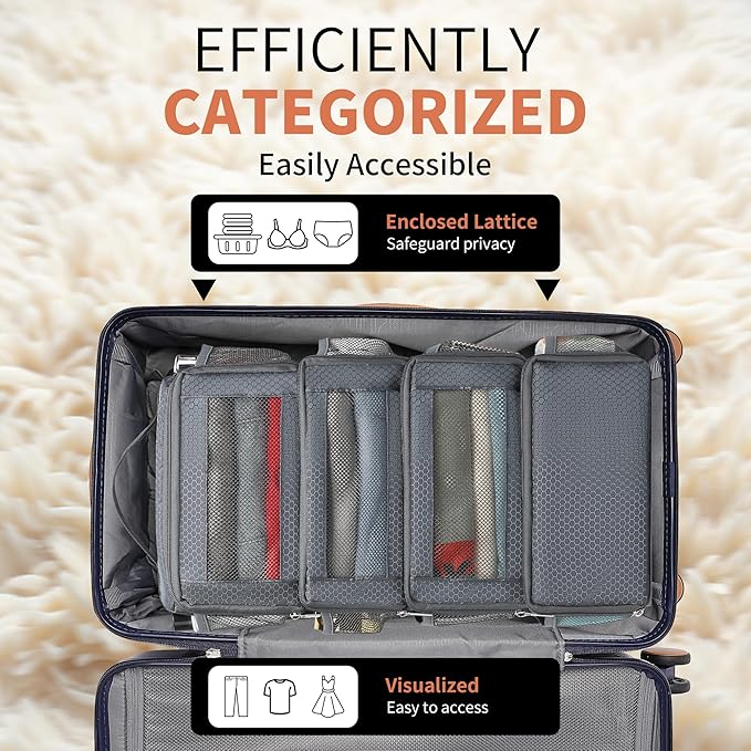 Suitcase Organizer Travel Bags Organizer - Image 3