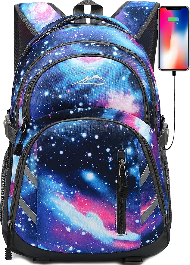 ProEtrade Backpack Bookbag for College Laptop Travel, Fit Laptop Up to 15.6 inch by PROETRADE