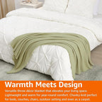 Amazon Basics Chunky Cable Knit Throw Blanket - Image 7