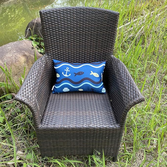 Outdoor Neck Pillow for Recliner, Patio Chaise Lounge Waterproof Headrest Pillow - Image 5