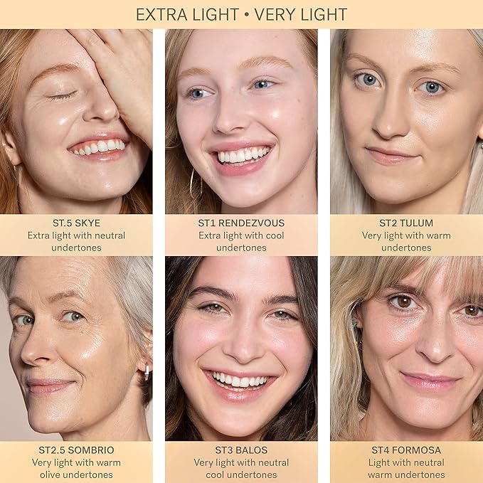ILIA - Super Serum Skin Tint SPF 40 | Non-Comedogenic, Vegan, Lightweight to Help Against Blue Light, + Pollution while Hydrating, Smoothing, + Refining (Sombrio ST2.5, 1 fl oz | 30 ml)