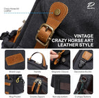 Padwa Lifestyle Black Camera Backpack - Image 7