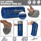 Travel & Camping Comfortable Memory Foam Pillow – Easy to Carry Portable Bag – - Image 5