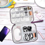 SELLYFELLY Travel Electronics Organizer Portable Cable Organizer Bag - Image 2