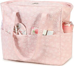 LEDAOU Large Beach Tote Bag Women Waterproof Sandproof Zipper Beach Tote Bag - Image 9