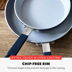 GreenPan x Bobby Flay 13 Piece Nonstick Cookware Pots and Pans Set, PFAS-Free - Image 10