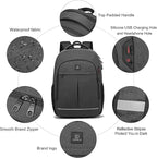 17.3 Inch Laptop Backpack, School Backpack, Large TSA Travel Carry on Backpack - Image 6