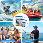 HEETA 5-Pack Clear Waterproof Dry Bag, Water Tight Cases Pouch Dry Bags - Image 7