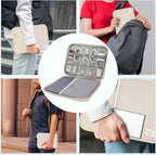 Electronics Organizer, Travel Cord Organizer Pouch, Portable Cable Organizer - Image 6