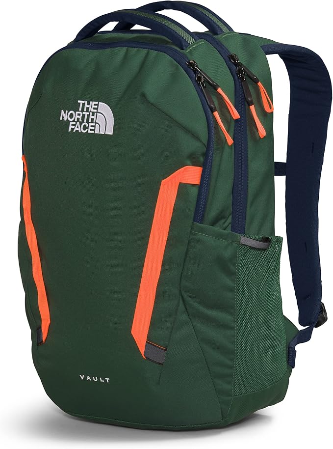 The North Face Vault Everyday Laptop Backpack, Pine Needle/Summit Navy/Power - Image 2