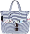 LEDAOU Large Beach Tote Bag Women Waterproof Sandproof Zipper Beach Tote Bag by LEDAOU
