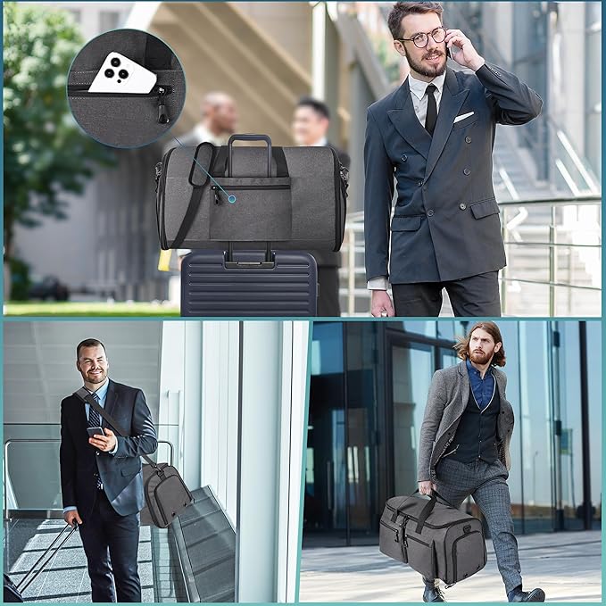 Convertible Garment Duffel Bag - Image 7