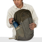 Comet Laptop Backpack (One Size / Moss Green-earl Grey Heather)