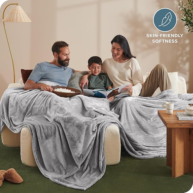 Bare Home Fleece Blanket - Image 7