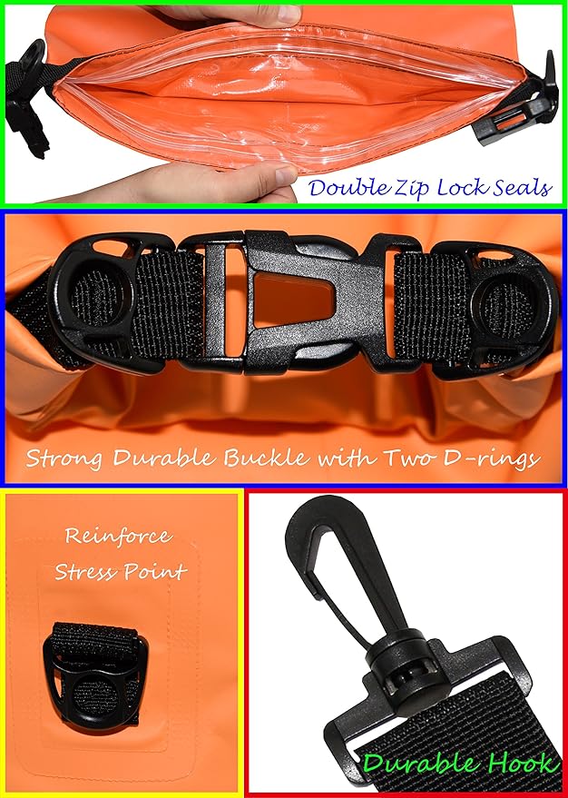 Freegrace Waterproof Dry Bags Set Of 3 - Image 3
