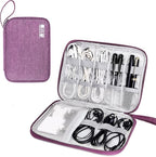 SELLYFELLY Travel Electronics Organizer Portable Cable Organizer Bag by SELLYFELLY