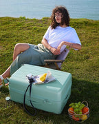 Trunk Luggage 22 Inch, Small Checked Luggage - Image 9